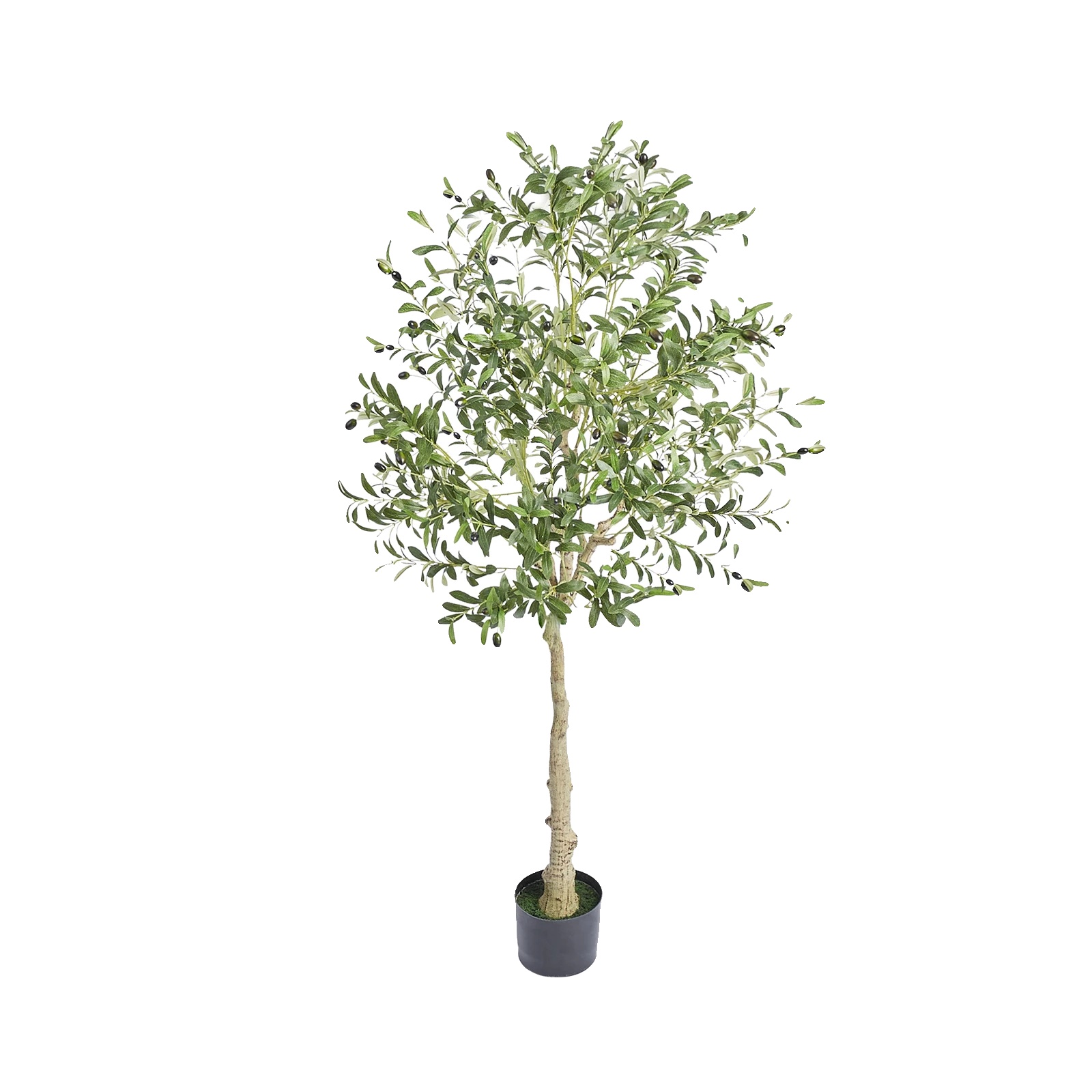 Künstlicher Olivenbaum, Realistisches Design, Verstellbare Äste, 1,8 M (6 Fuß), Typ 2