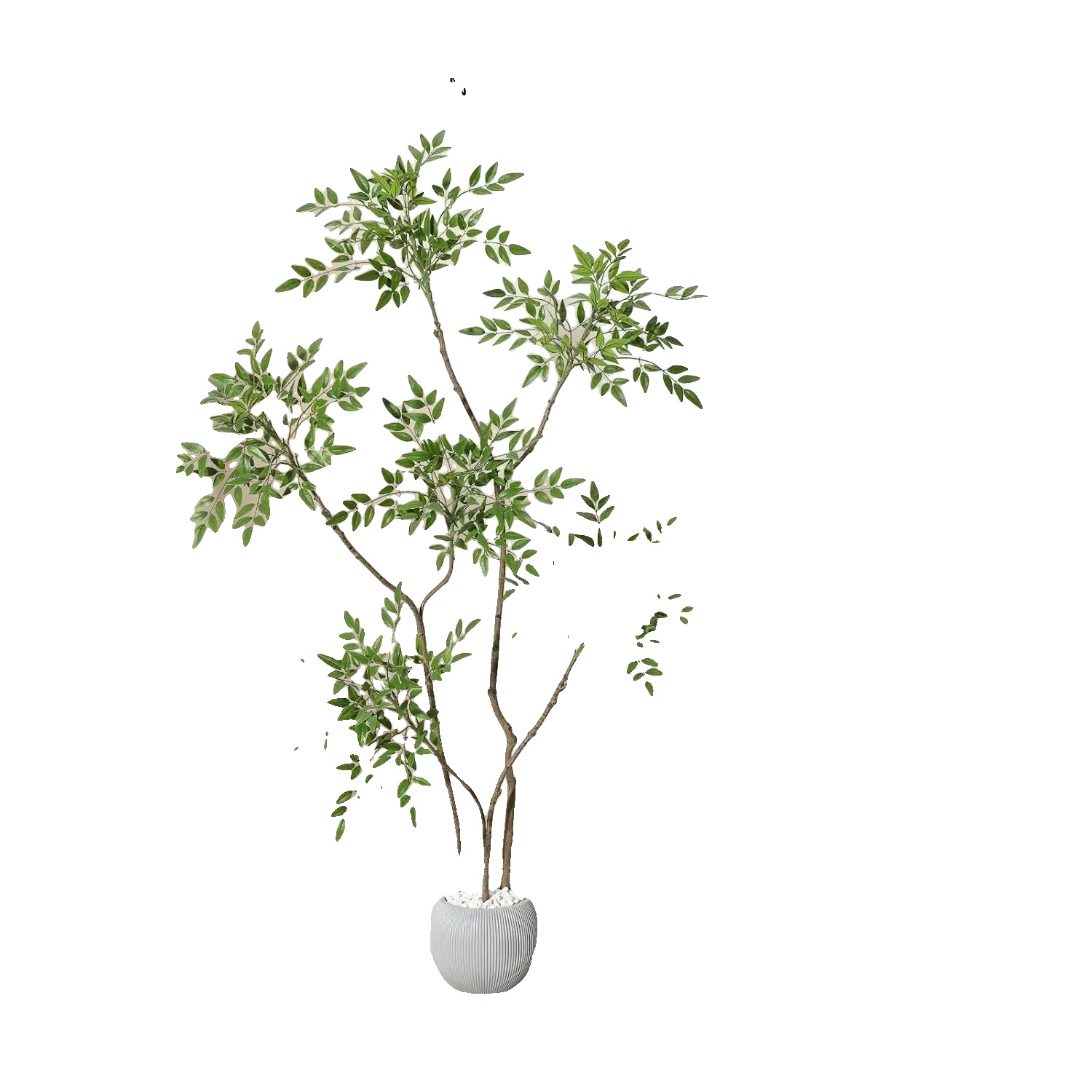 Künstlicher Baum, Künstliche Pflanze, Realistische Blätter, 150 Cm