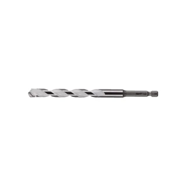 Milwaukee Multimaterialbohrer SHOCKWAVE D.12mm Gesamt-L./Arbeits-L.150/90mm 1/4Zoll Hex