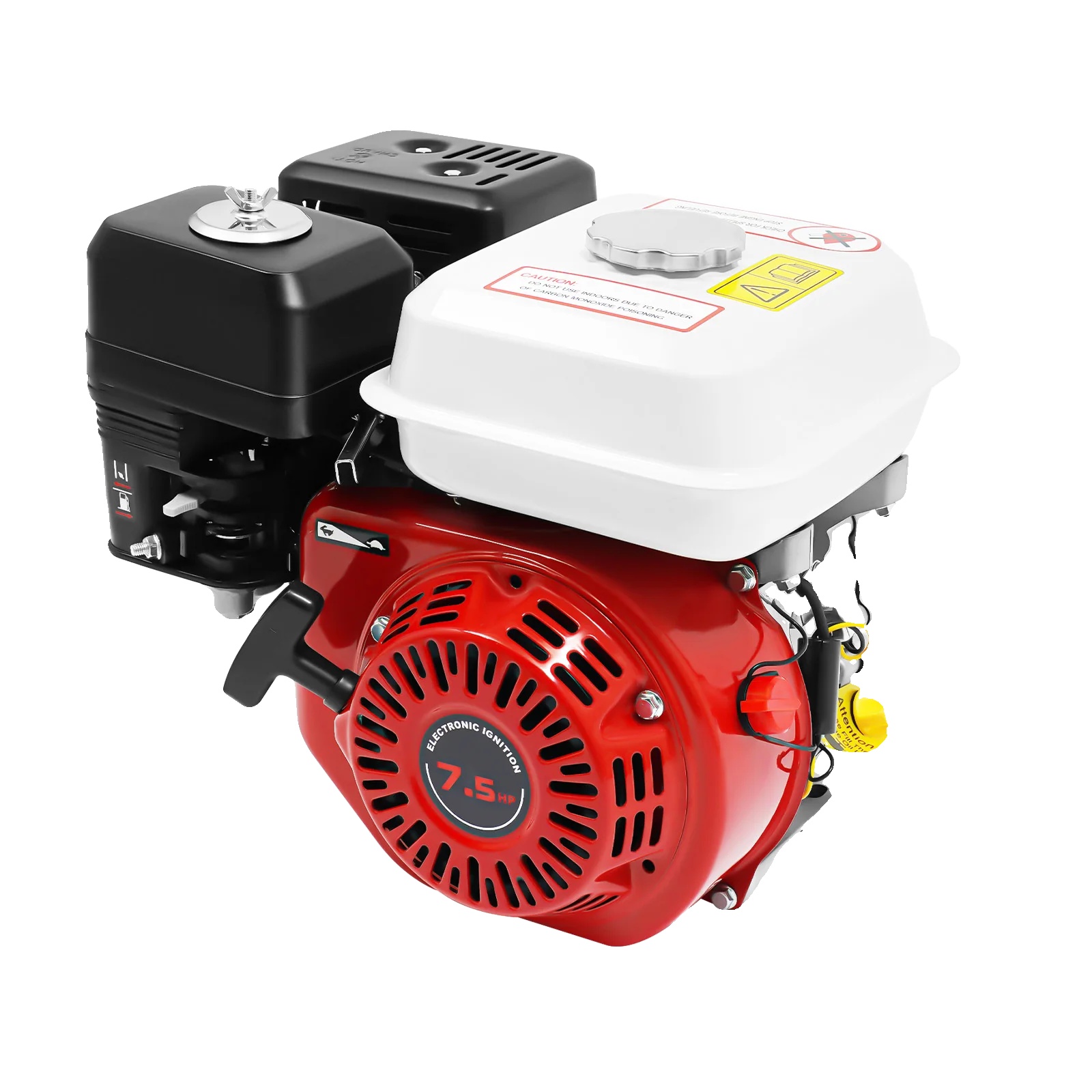 Benzinmotor, 7,5 Ps Leistung, 3600 U/min Drehzahl