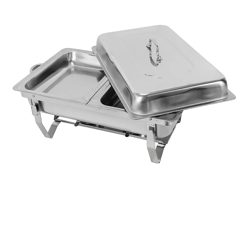 Set Aus Beheizten Futter- Und Wassernäpfen, Edelstahlkonstruktion, 30,5 X 23 X 10 Cm Futternapf, 30,5 X 23 X 5 Cm Wassernapf, Inklusive Klappgestell Und Zwei Brennstoffbehältern