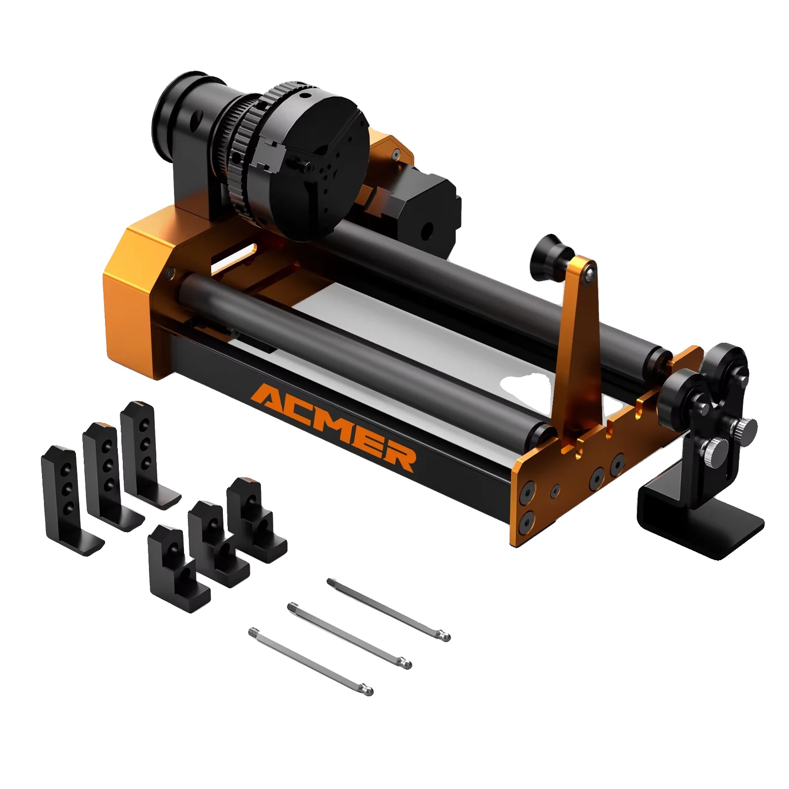 Rotationsgravierer, Stabiles Dreibackenfutter, Präzisionsgravur, M4-drehachse
