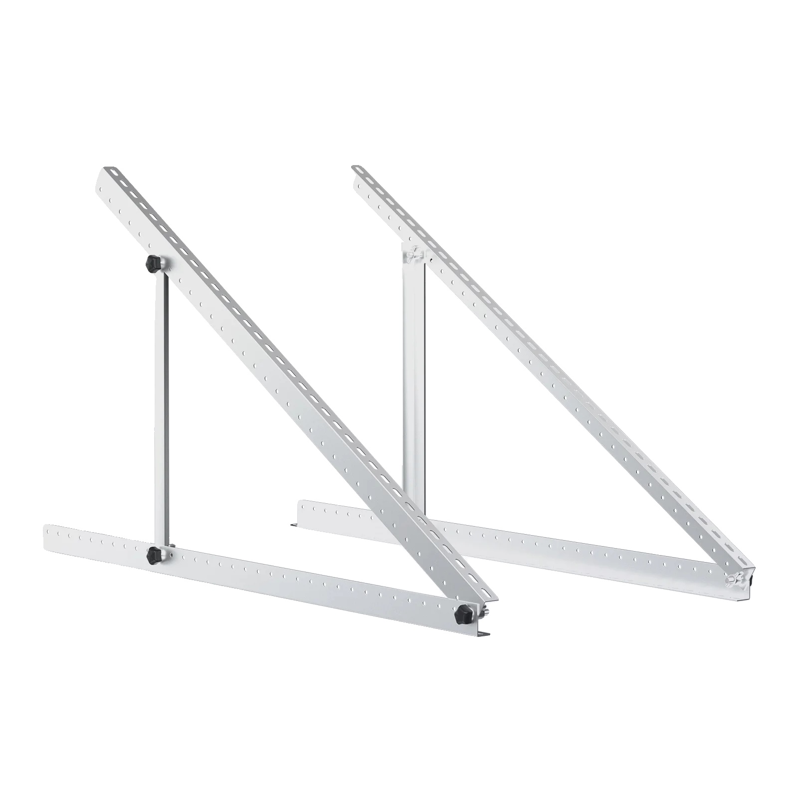 Halterungen Für Solarmodule, Robuste Aluminiumlegierung, 71 Cm (28 Zoll), Tragkraft Bis Zu 68 Kg (150 Lbs), Verstellbarer Winkel, Klappbar