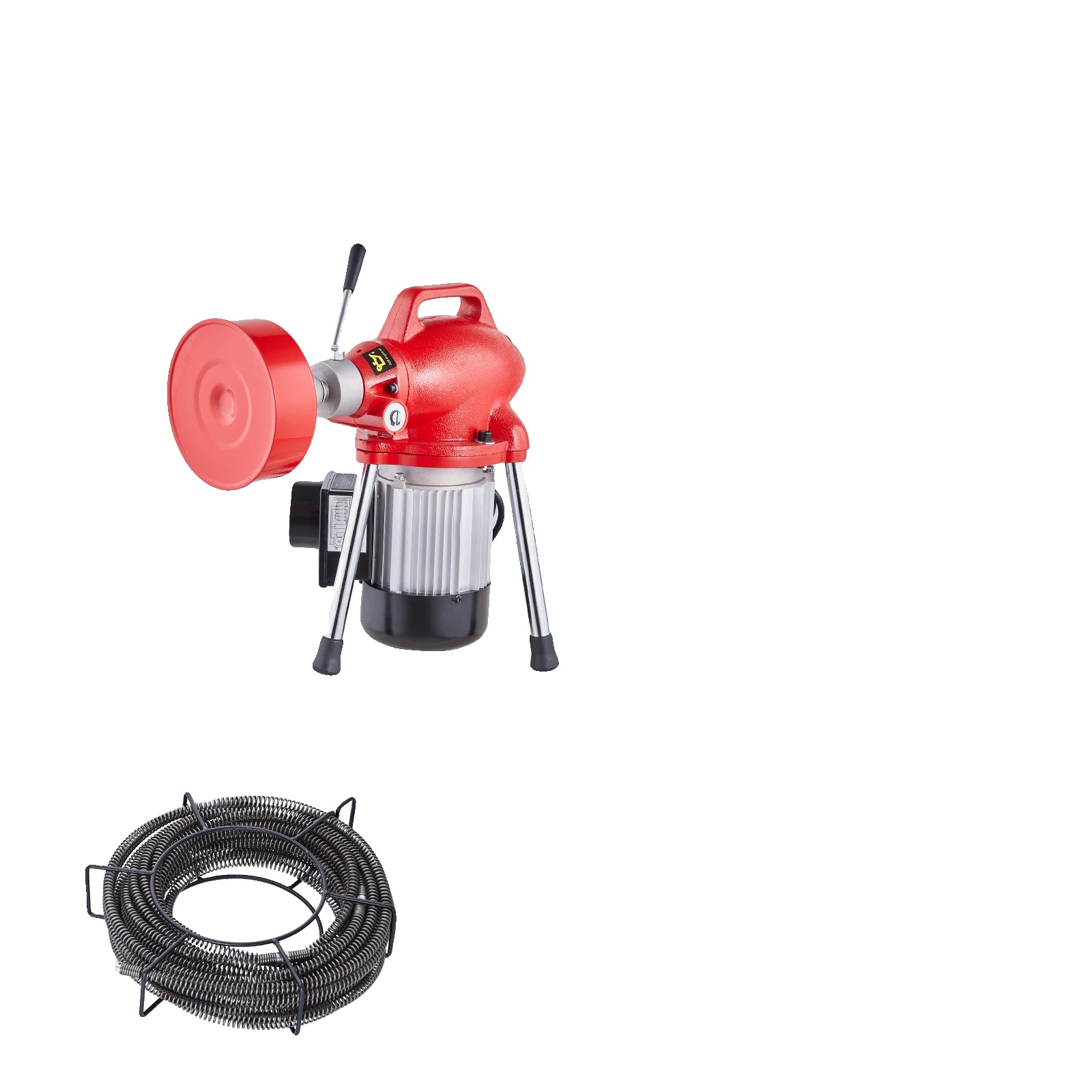 Abflussreiniger, Effizienter Motor, Austauschbare Klingen