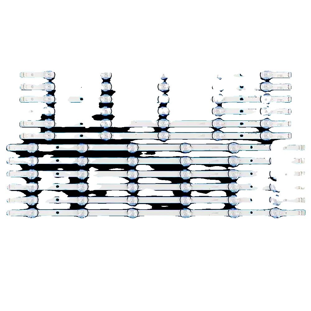 Led-hintergrundbeleuchtungsstreifen, 1240 Mm Lang, 11 Leds, 6 V Spannung, Kompatibel Mit Lg Tv-modellen, Robustes Pvc-material