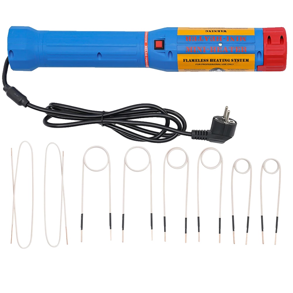 Magnetische Induktionsheizung, 1100 W Leistung, Maximale Heiztemperatur 800 °c, Eingangsspannung 220 V, Aufheizzeit 5–40 Sekunden, Stecker Gemäß Eu-normen