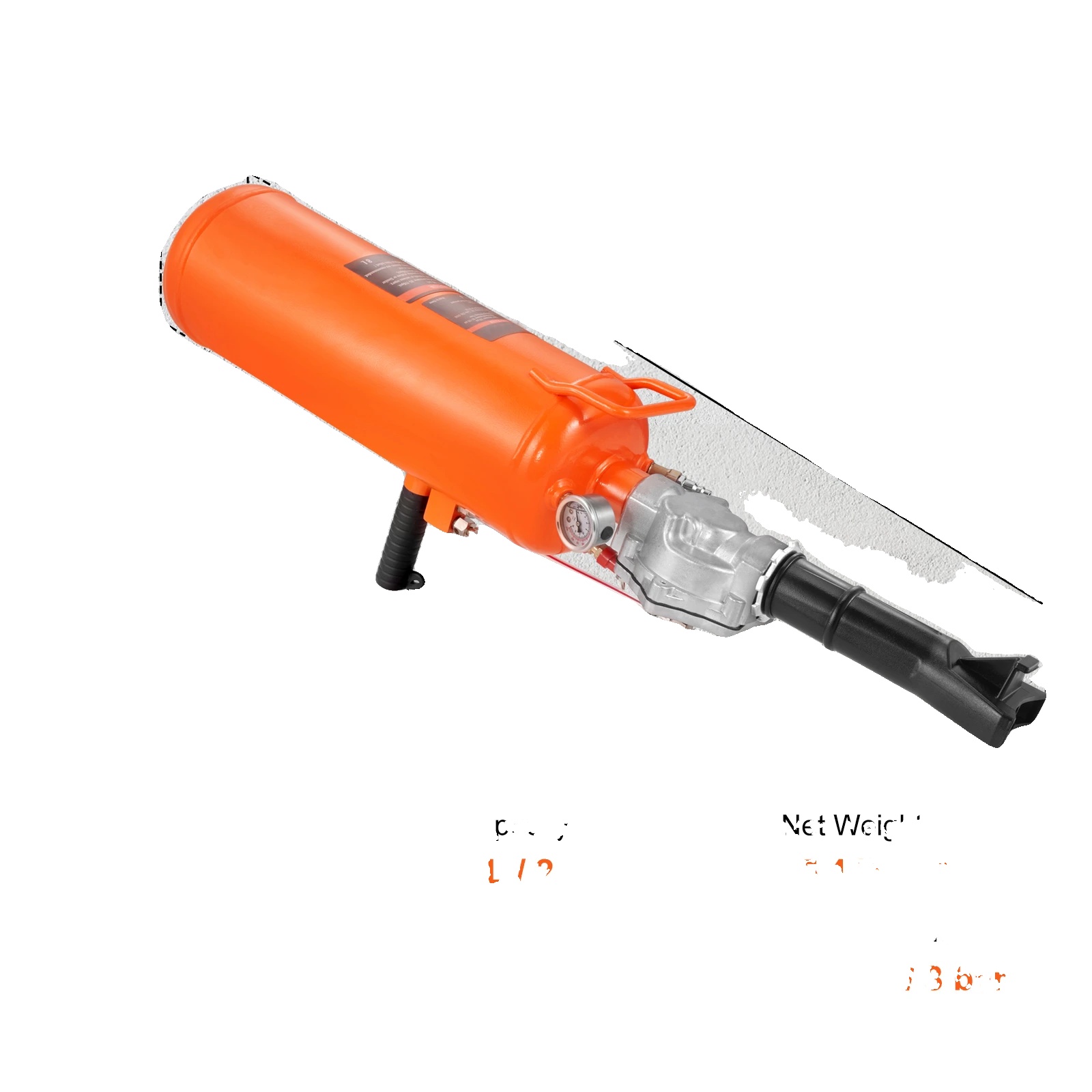 Reifenwulstsetzer, Schnellaufblasvorrichtung, Ergonomisches Design, 8 L