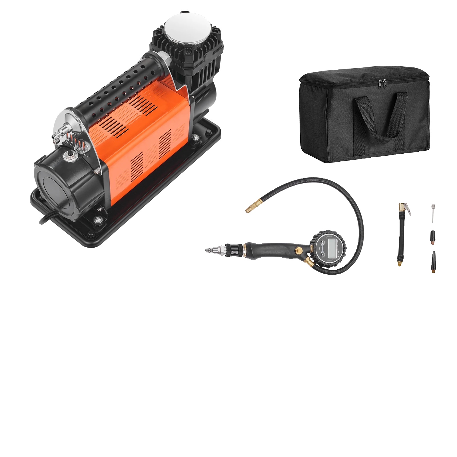 Reifenkompressor, 150 Psi, Zweizylinder, Schnellaufblasfunktion