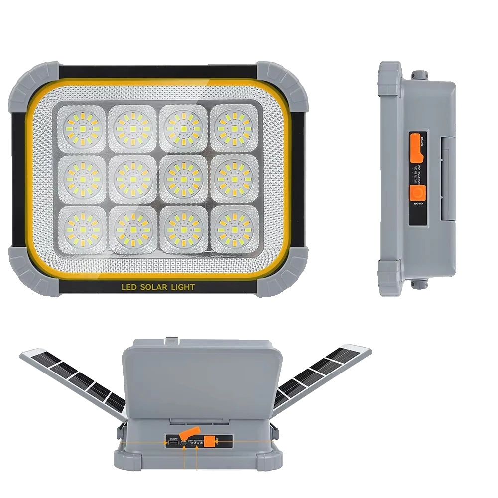 Solarstrahler Für Den Außenbereich, Dimmbar, Wetterfest, Tragbares Design
