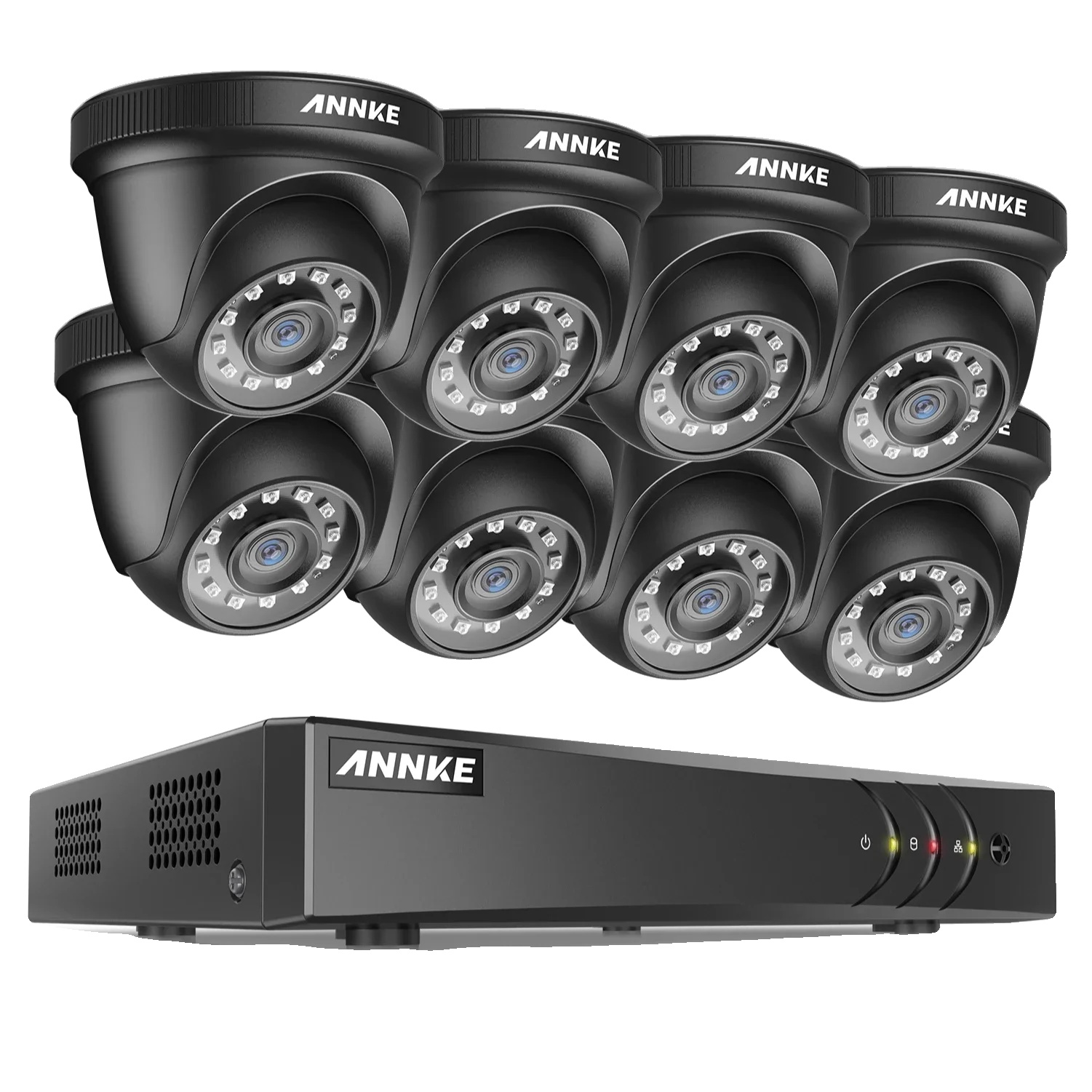 Videoüberwachungssystem, 8-kanal-anschluss, 1080p-auflösung, Dw81kd-58bl-a, 2t-a