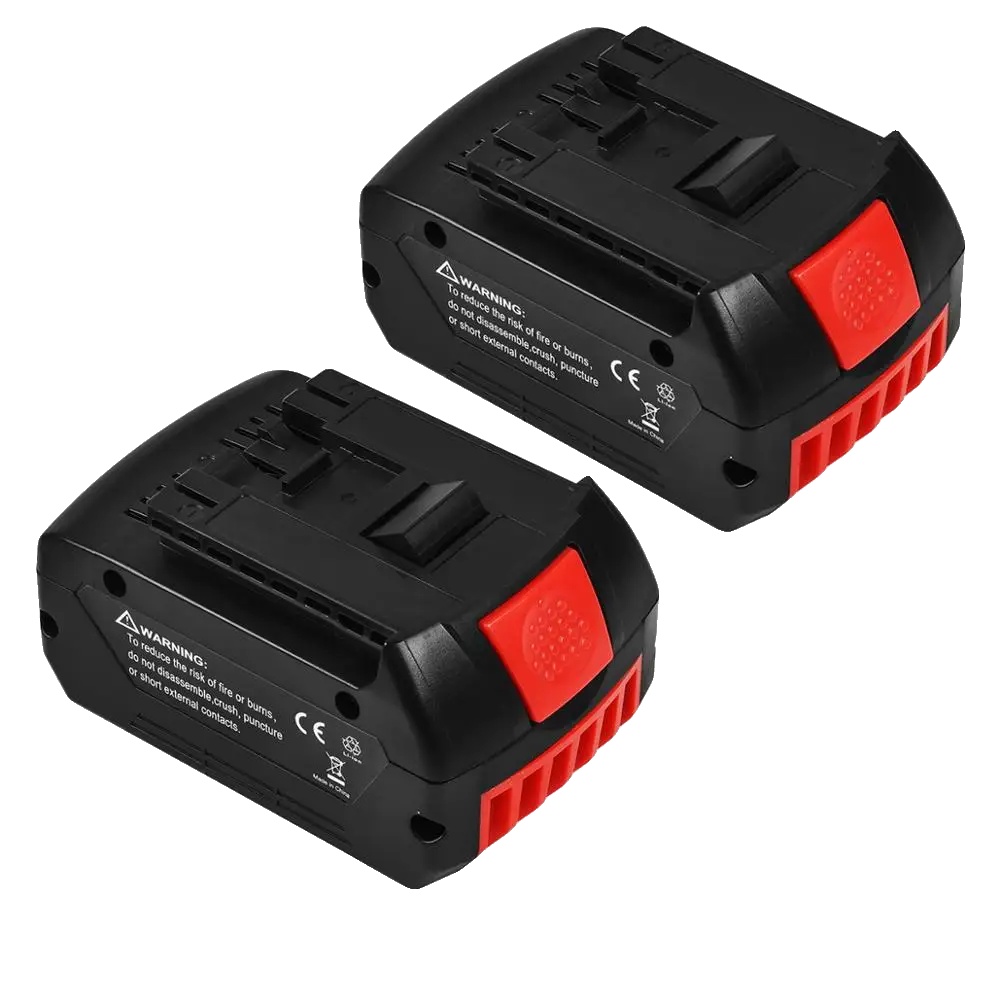 Ersatzakku, Li-ion 6000 Mah, Kompatibel Mit Bosch 18v-werkzeugen, 2 Stück