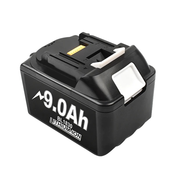 Lithium-ionen-akku, 9000 Mah Kapazität, Verbesserte Akkuanzeige, 18 V, 1 Stück 9000 Mah Bl1830