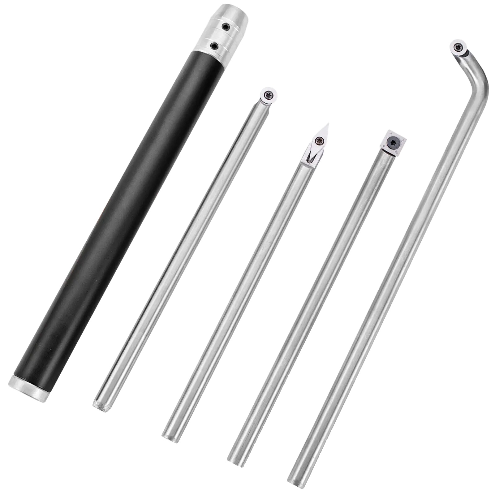 Drechselwerkzeug, Aus Kohlenstoffstahl, Ergonomisches Design, 4-teilig Mit Griff