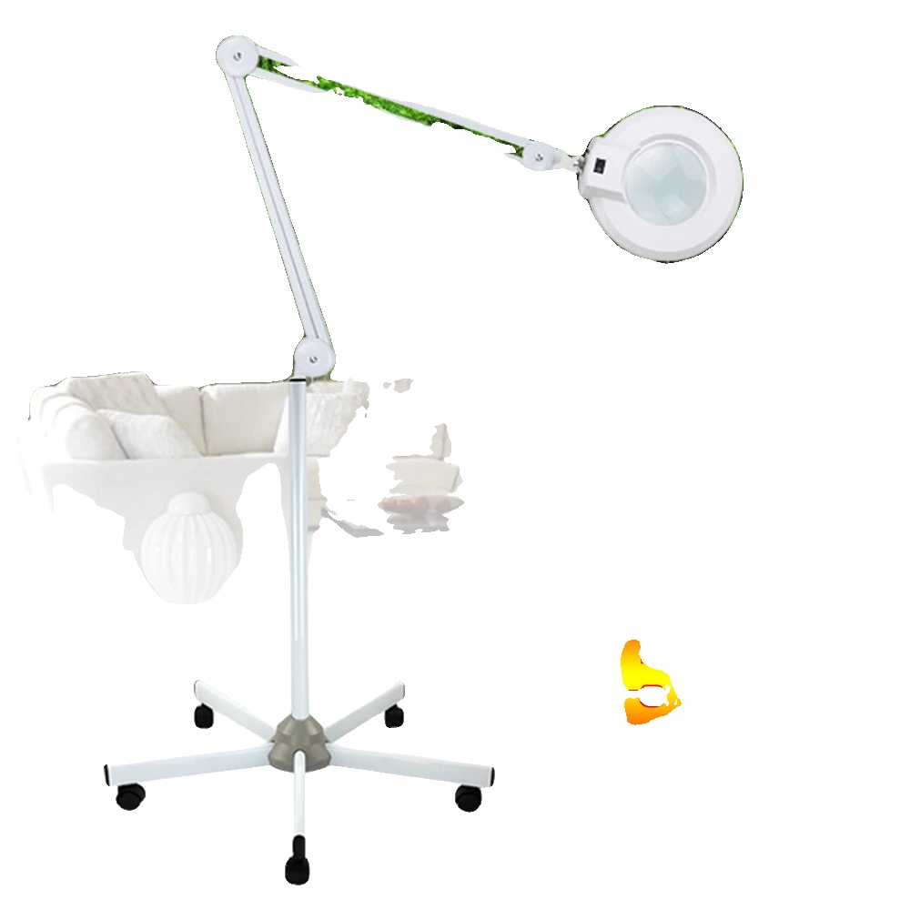 Vergrößerungslampe, 5-fache Vergrößerung, 22 W Leistung, 235 Mm Linsendurchmesser, Hellgrüne Glaslinse, Wechselstrom 240 V/50 Hz