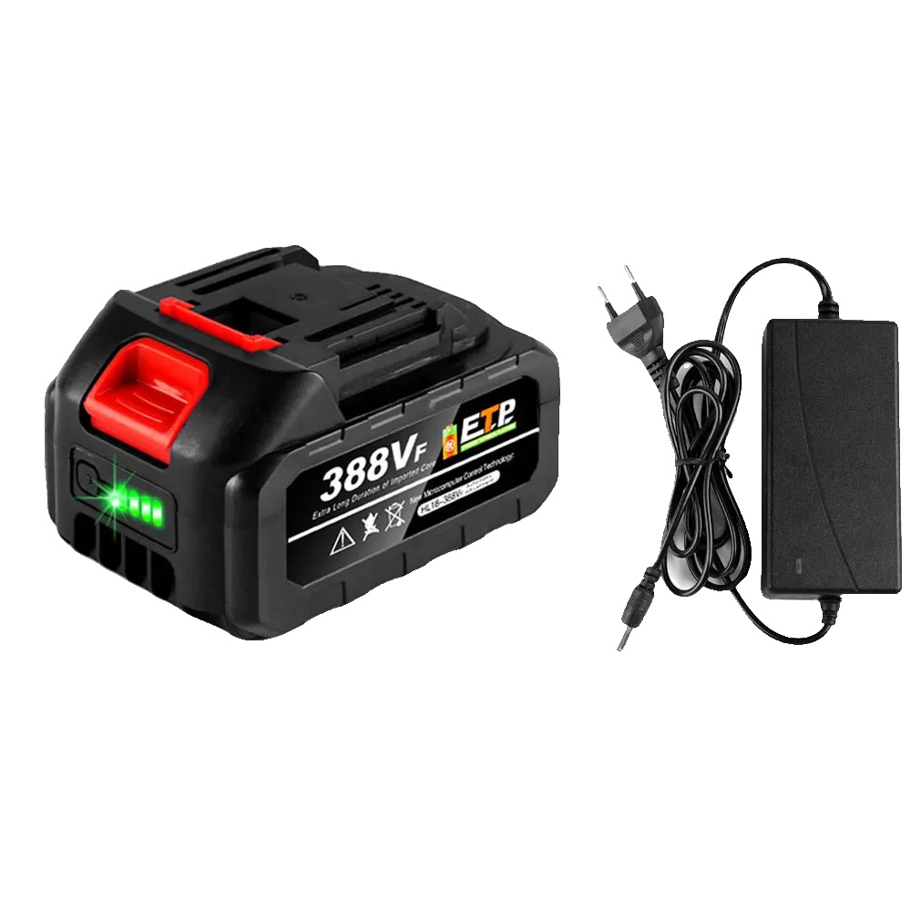 Lithium-ionen-akku, 21 V, 20000 Mah Kapazität, Rot