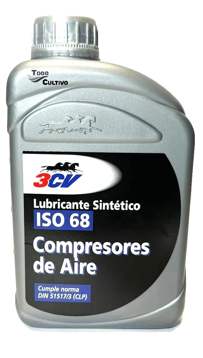 Kompressorenöl, Synthetisches Schmiermittel, 1 Liter Inhalt, Viskositätsklasse Iso 68, Ausgezeichnete Verschleißschutzeigenschaften, Niedriger Gefrierpunkt