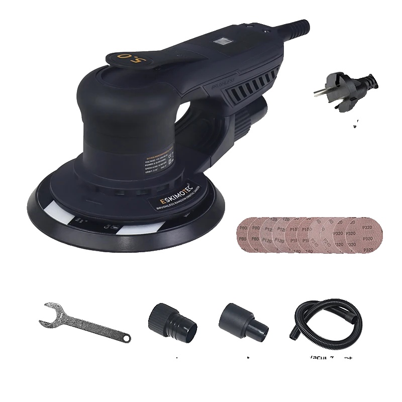 Exzenterschleifer, 360 W Leistung, 10.000 U/min, 220 V, 5,0 Mm