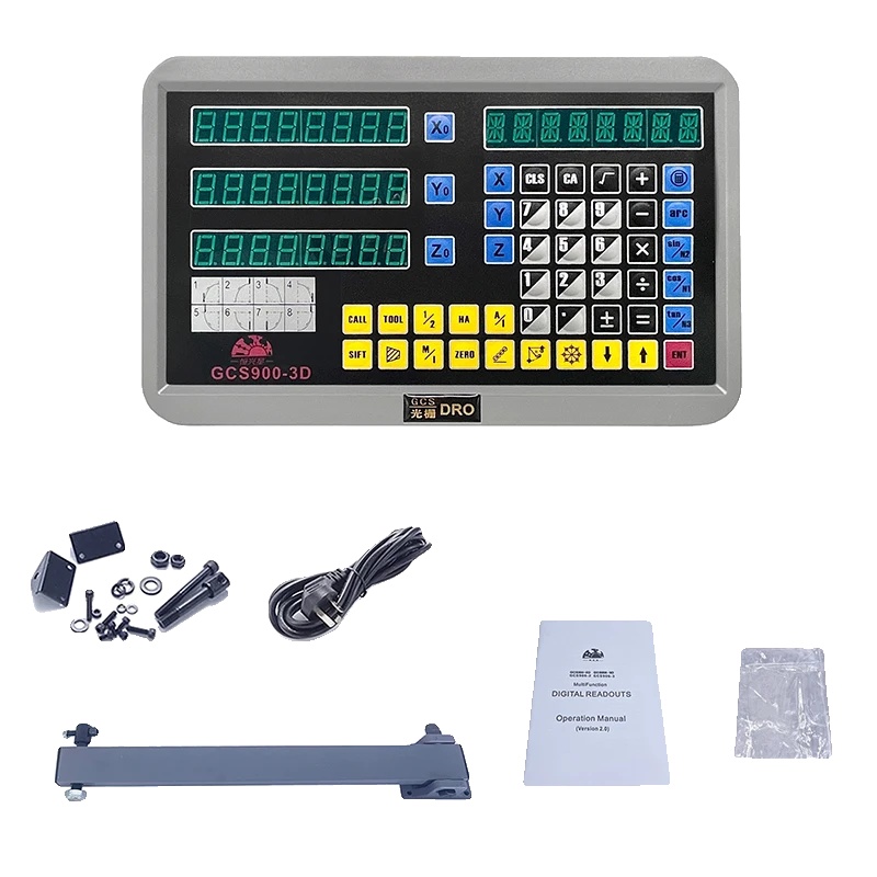 3-achsen-digitalanzeige-kit, Hochpräzise Messung, Vielseitige Anwendung