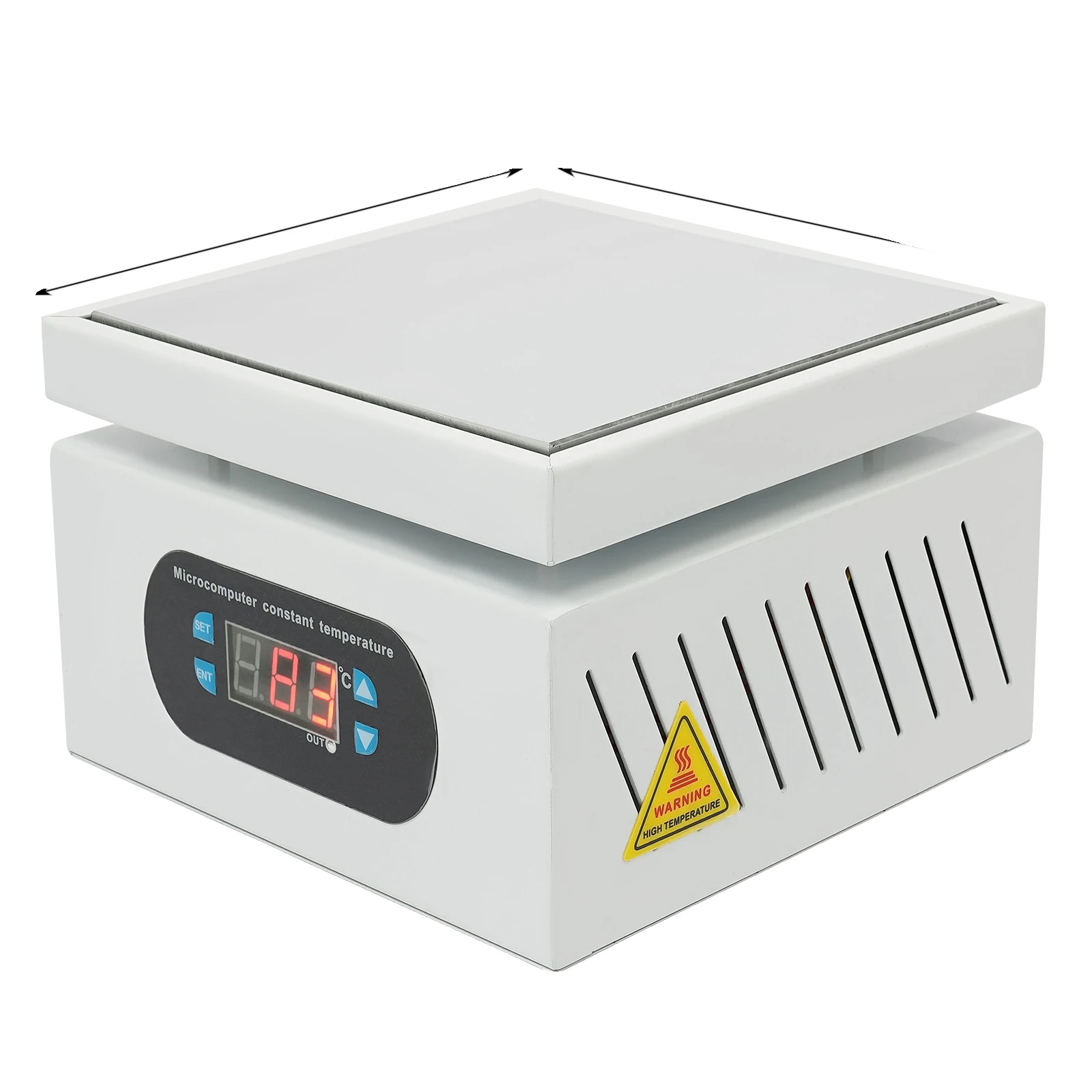 Heizplatte, Temperaturregelung, Vielseitig Einsetzbar, 500 W, 150 X 150 Mm