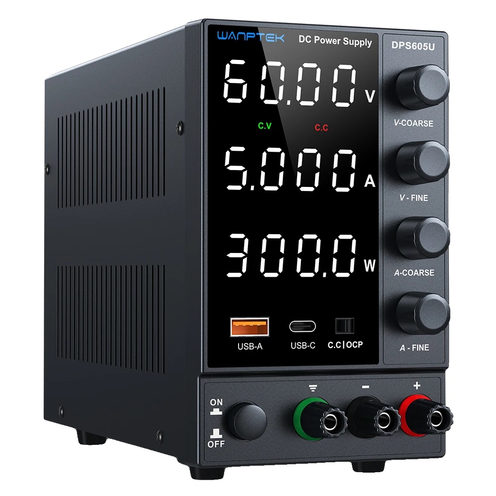 Labornetzteil, Einstellbare Ausgangsleistung, Integrierte Sicherheitsfunktionen, Dps605u 60v 5a
