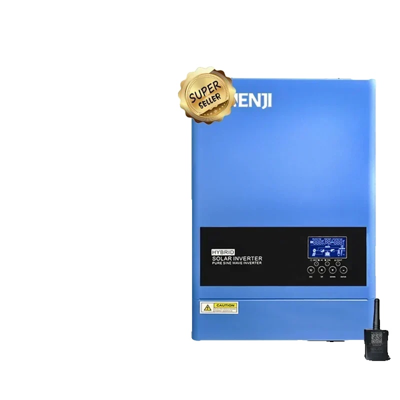Hybrid-solarwechselrichter, Reine Sinuswelle, Mppt-ladefunktion, Anj-6200w-48v-wlan