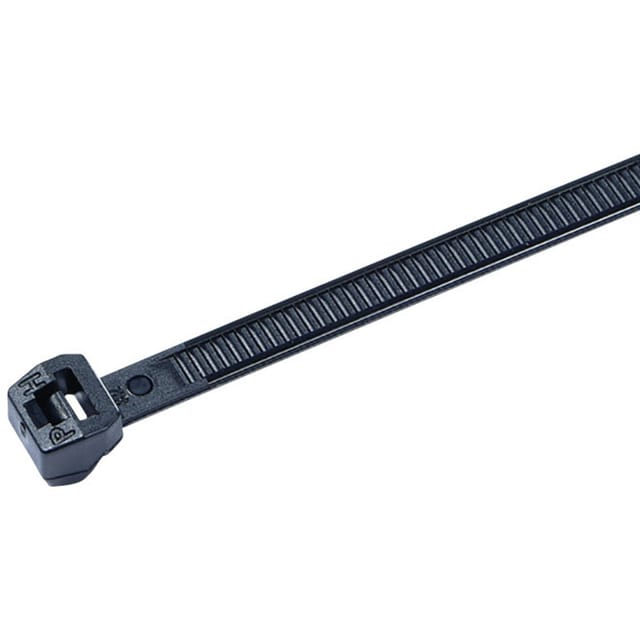 Hellermanntyton - 118-04701 T18ROS-PA66HS-BK Kabelbinder 100 mm 2.50 mm Schwarz Hitzestabilisiert 500