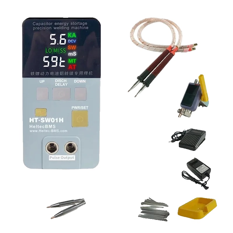 Schweißgerät, Hochleistungs-impulsausgang, Tragbare Ausführung, Ht-sw01h, Paket A, Eu-stecker