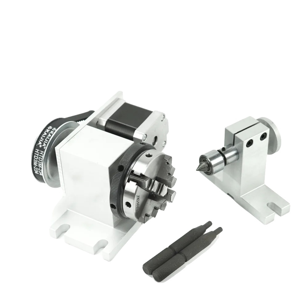 Cnc-drehachse, 4-backen-spannfutter, Hochpräzise Spannvorrichtung