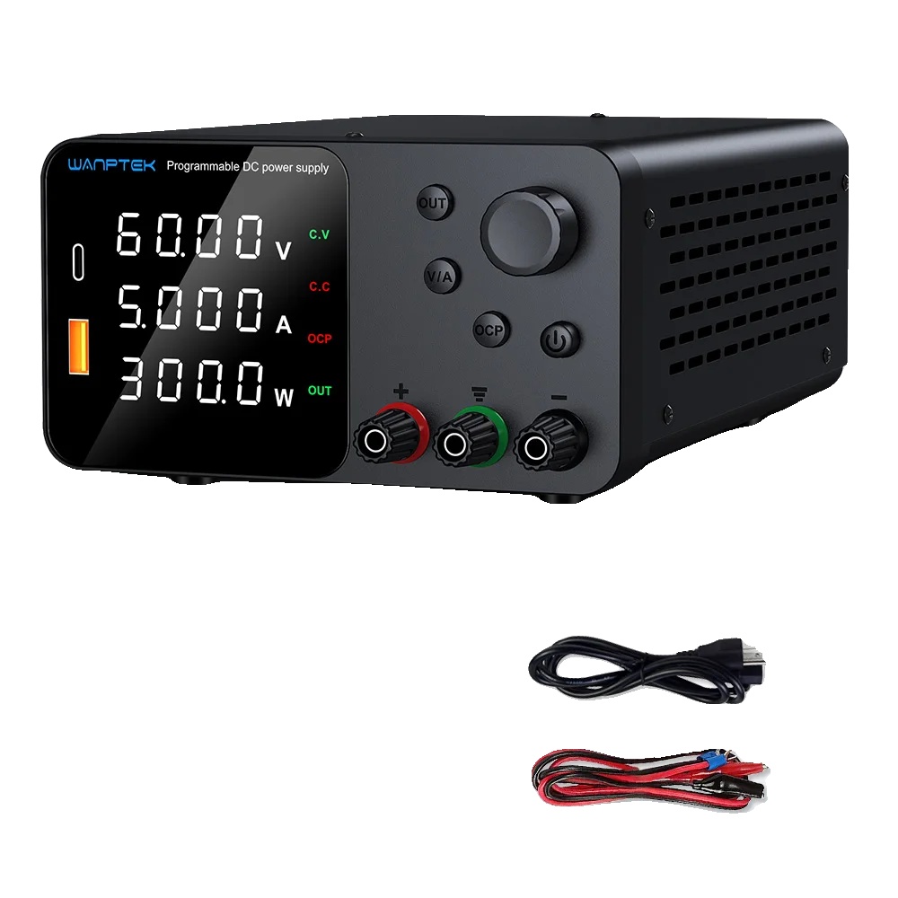 Labornetzteil, Einstellbare Spannungsregelung, Benutzerfreundliche Schnittstelle, Tps605 60v 5a