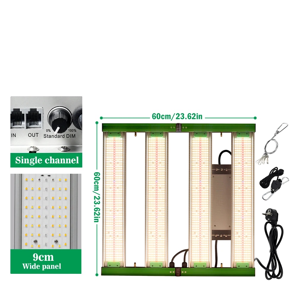 Led-pflanzenlampe, Vollspektrum, Dimmbar