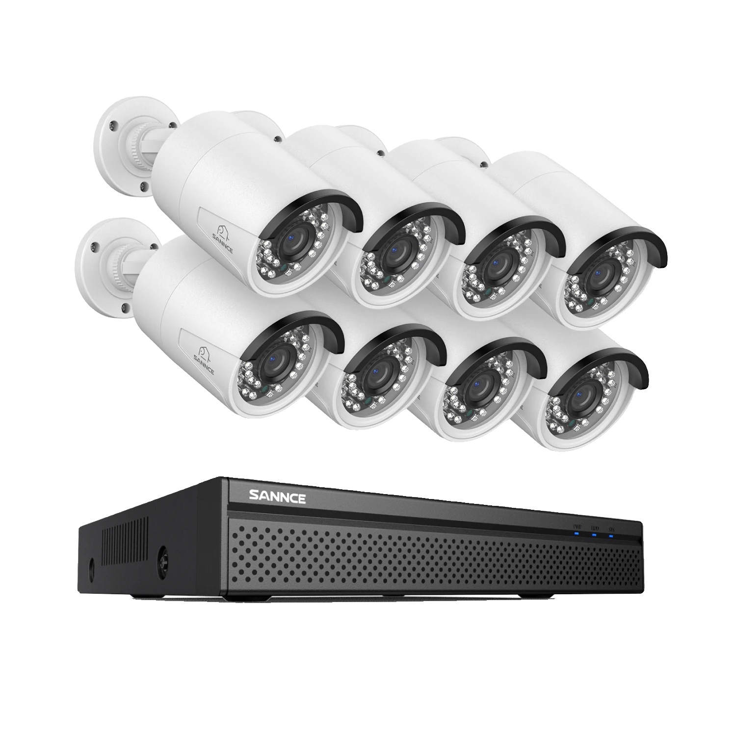 Videoüberwachungssystem, 8-kanal-eingang, 4k-hdmi-ausgang, I91fq08, Nr. B