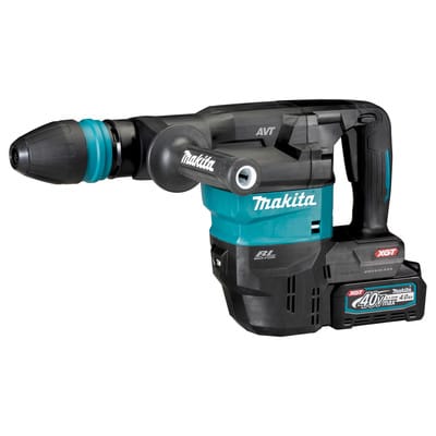 Makita - Akku-Stemmhammer HM001GM201, 40V, SDS-max, 2x 4,0 und Ladegerät