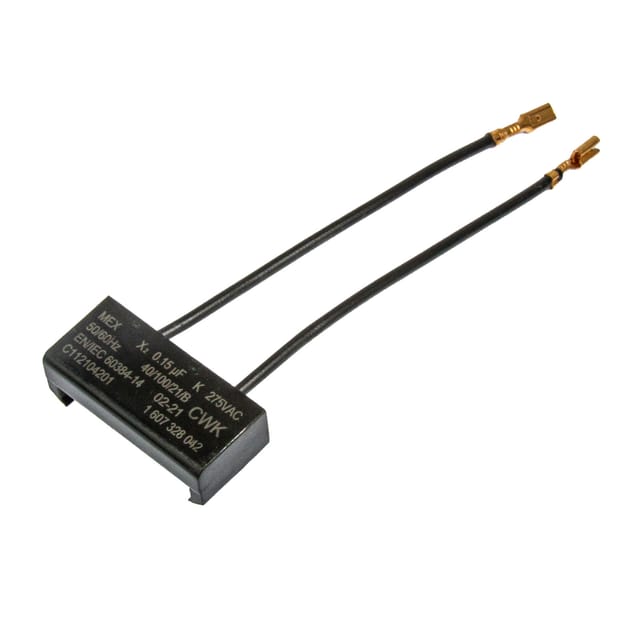 Original Ersatzteil Bosch 1607328042 Antiparasitenfilter für die Modelle gws, pws, geb, gnf, gff, bws und wks