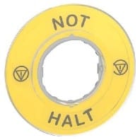 Schneider Electric NOT-HALT - 3D-SCHILD GELB (ZBY-9220)