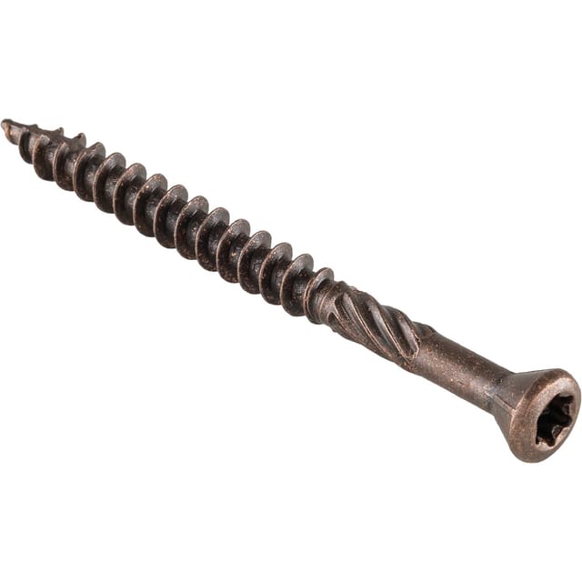 Eurotec - Hapatec Fassadenschraube 5.0 x 60 mm - Edelstahl C1, antik