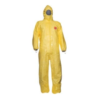 Schutzoverall Typ 3/4/5/6 Tychem 2000 c, gelb, Unisex-Größe: 3XL - Dupont