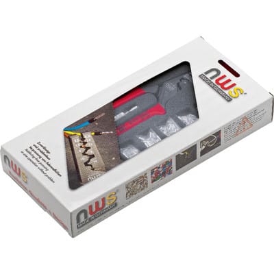 NWS - 143B Presszangen-Set 502teilig Aderendhülsen 0.5 bis 16 mm² Inkl. Aderendhülsensortiment