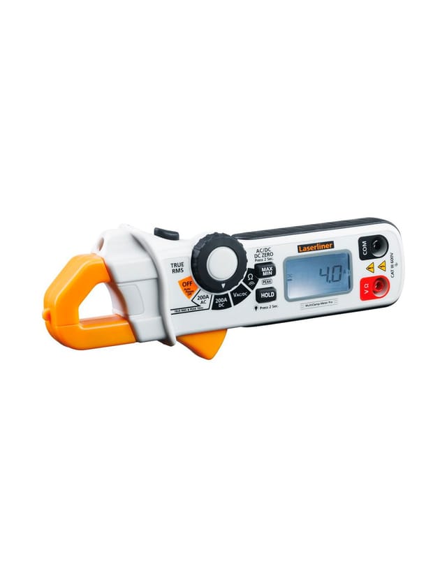 Laserliner - MultiClamp-Meter Pro Stromzange digital cat iii 600 v Anzeige (Counts): 1999