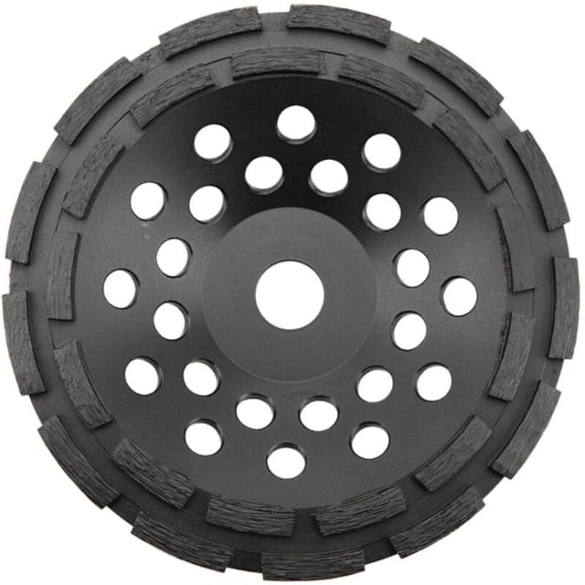Graphite - Doppelsegment Diamantschleiftopf 115 mm