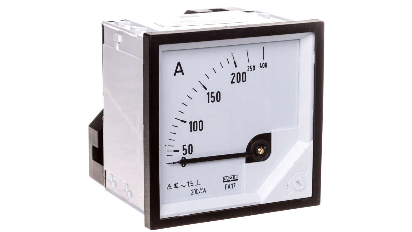 Analoges Amperemeter Lumel Ea17n 200 400a 72x72mm