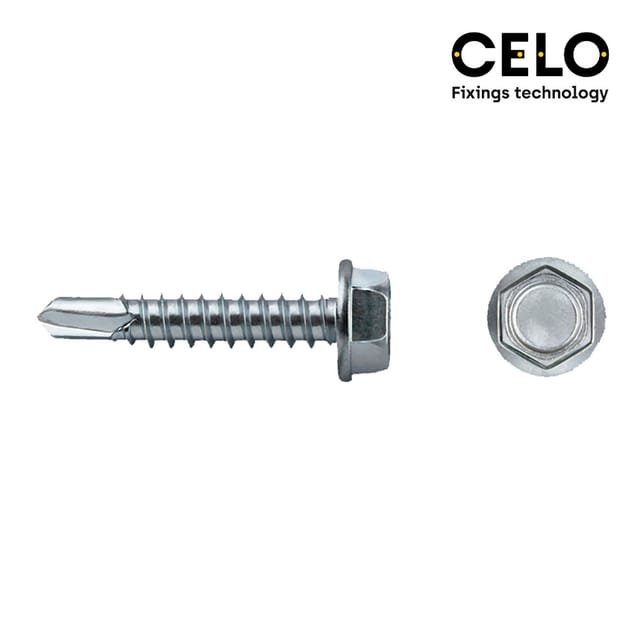 Box 250 Stück Sechskantbohrer din/ref 7504k 4,2x25 Zink. cello