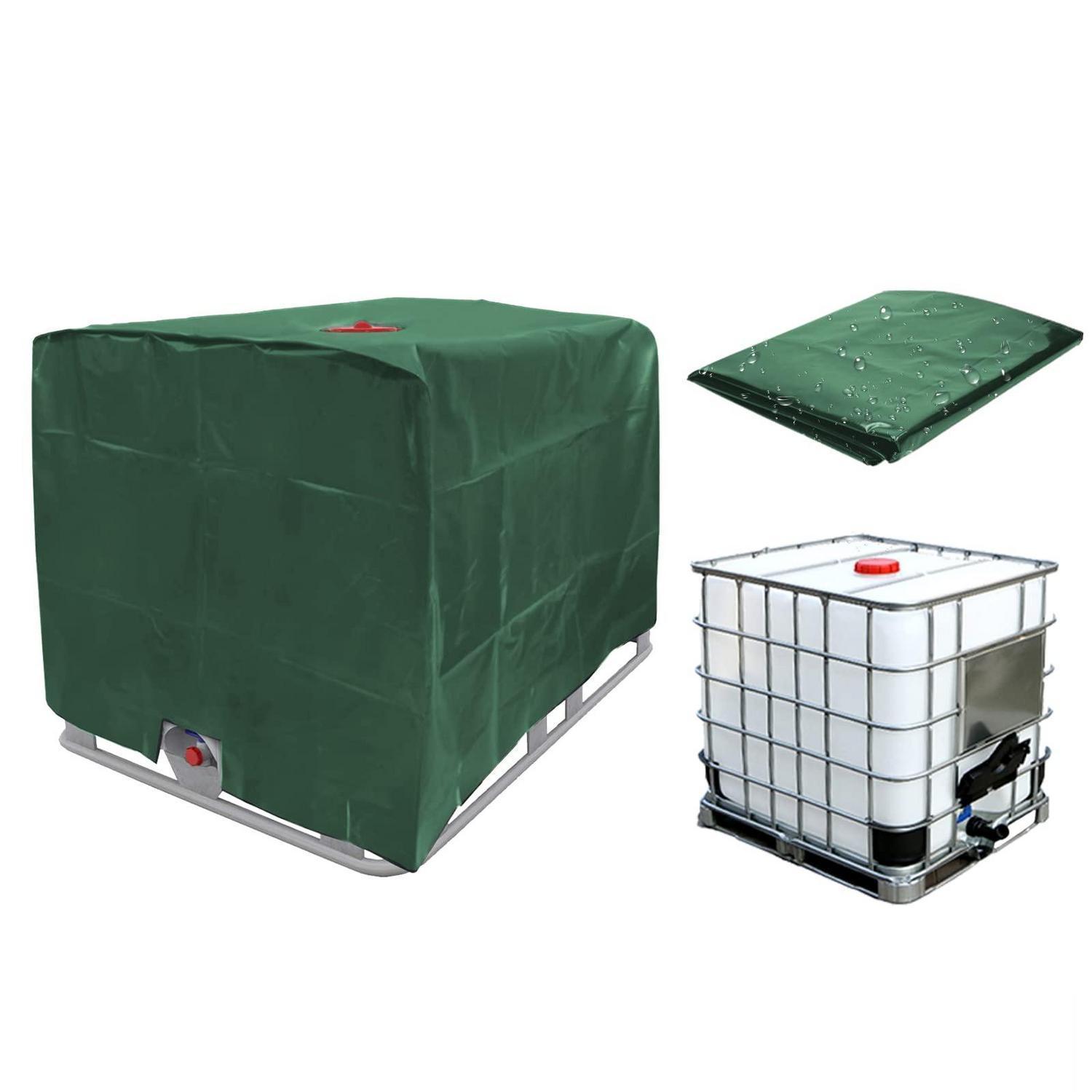 Schutzhülle Für 1000l Ibc Tank, Uv-beständig, Regensicher, Grün