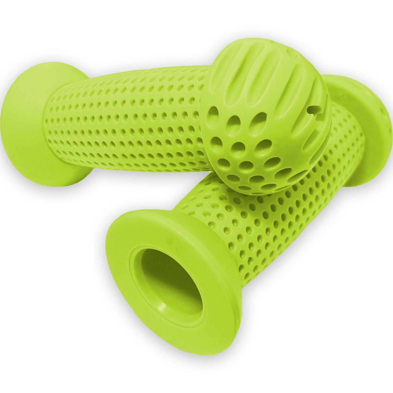 Fahrradgriffe Ergonomisch Gummi Rutschfest 100mm 22mm Kaliber Neon Grün