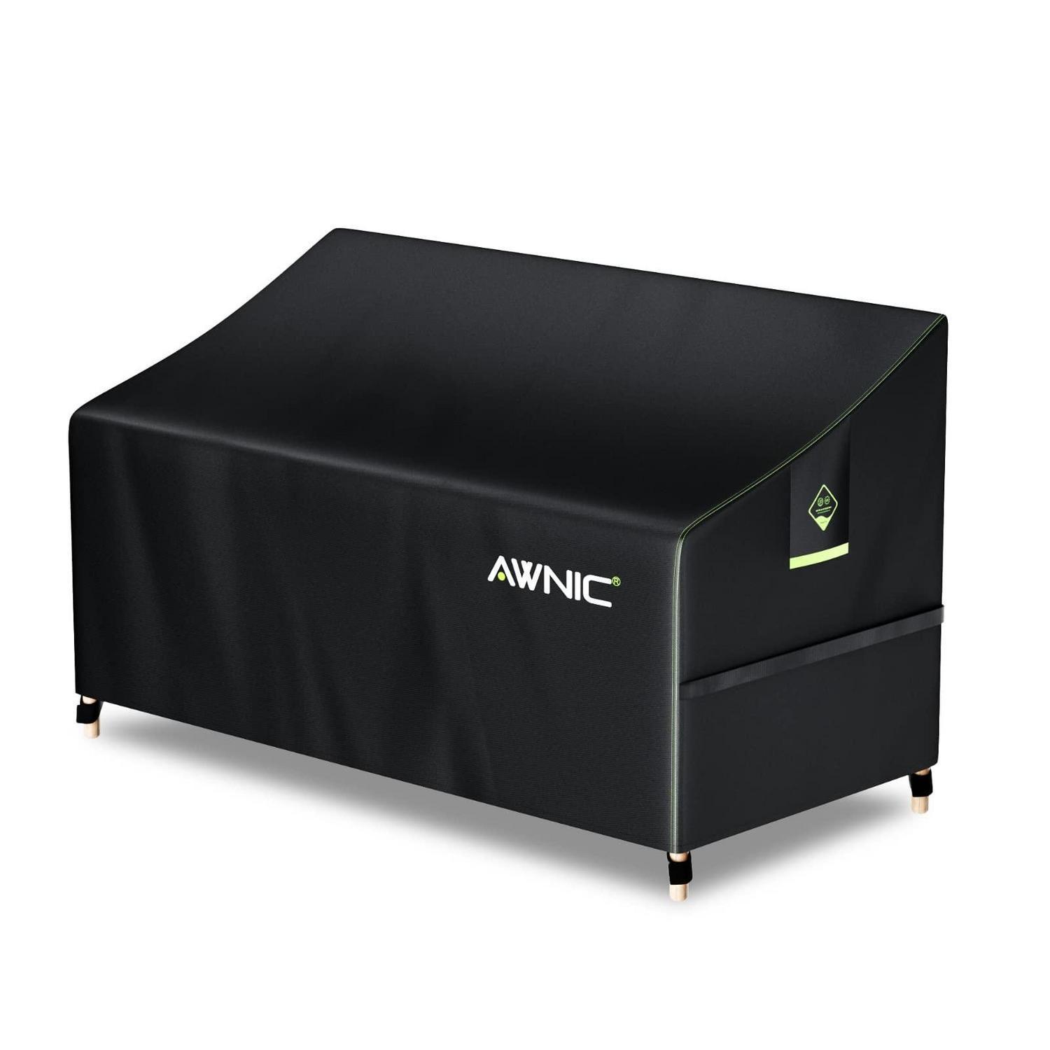 Gartenbank Abdeckung 160x70x60/88cm Wasserdicht 420d Polyester Uv-beständig