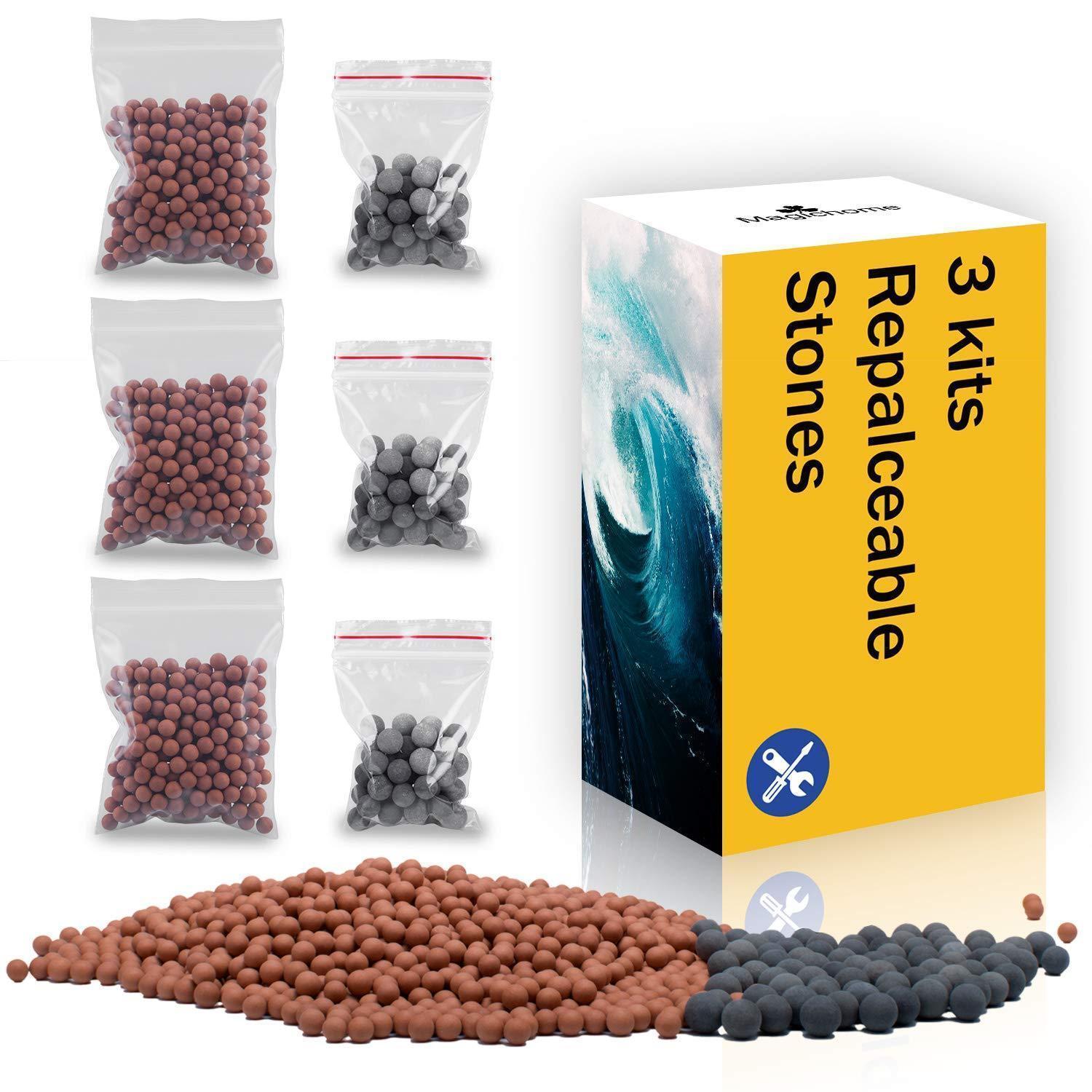 Duschkopf Ersatzfilter 3 Kits Für Ionische Filter Infrarot-mineral-kugeln