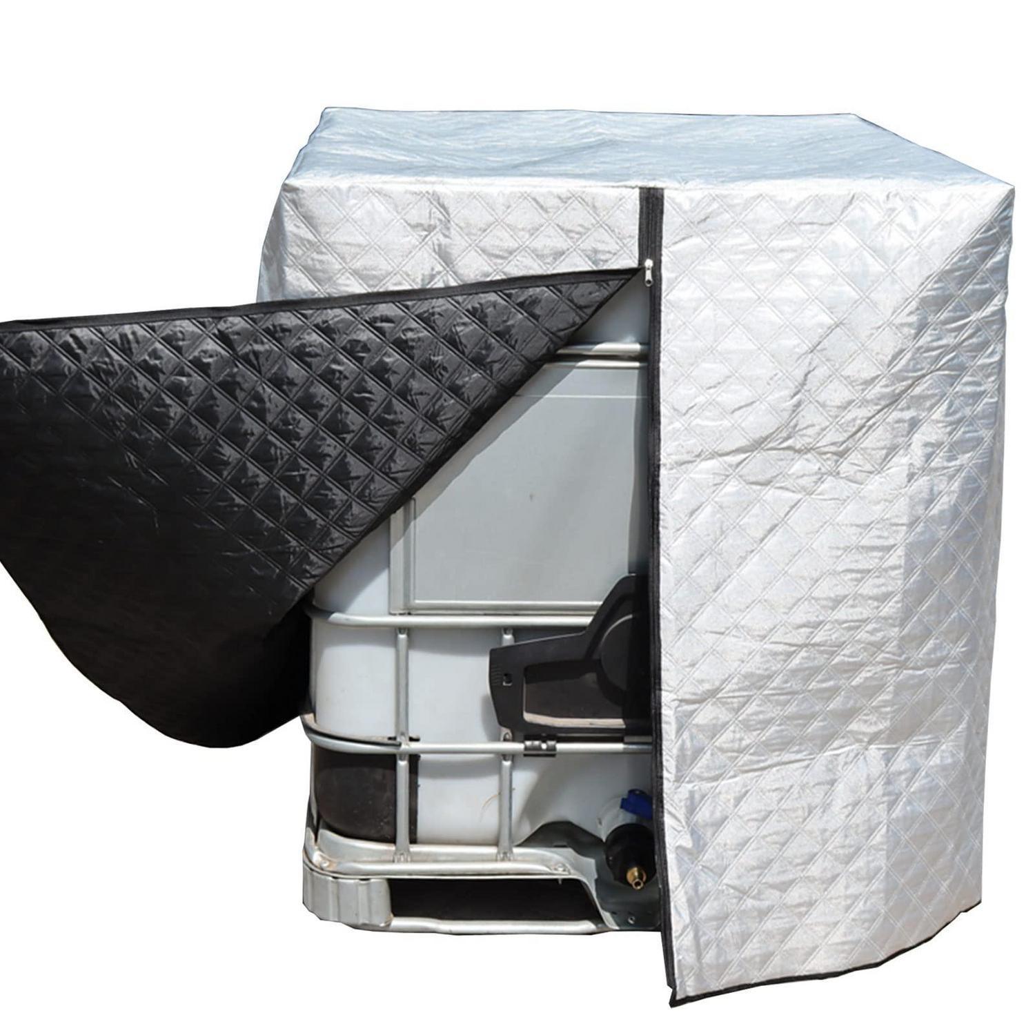 Ibc Tank Abdeckung 1000l Frostsicher Mit Uv-schutz Und Regenschutz