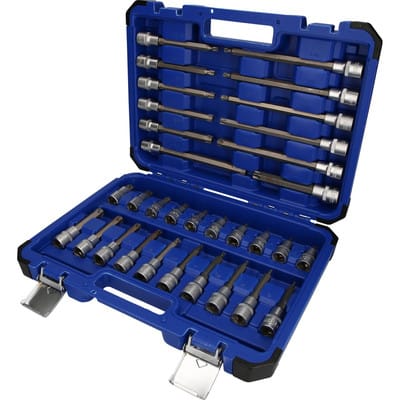 Brilliant Tools - 1/2' Bit-Stecknuss-Satz, 32-tlg, Torx-Profil
