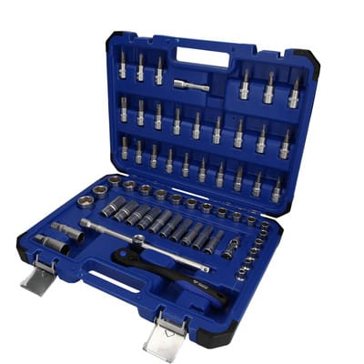 Brilliant Tools - 3/8 Steckschlüssel-Satz, 61-tlg.