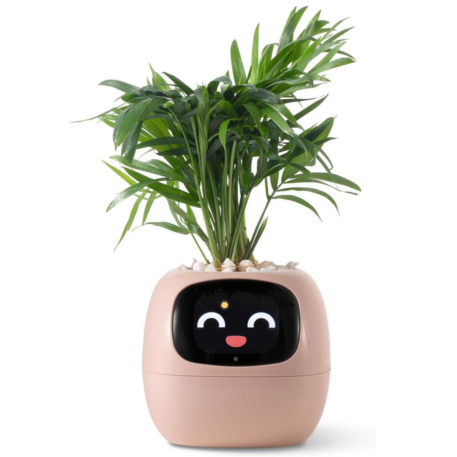 Intelligenter Blumentopf Mit Automatischer Bewässerung Und App-steuerung, Rosa