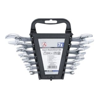 Bgs Technic - Doppel-Maulschlüssel-Satz sw 6 x 7 - 19 x 22 mm 7-tlg.